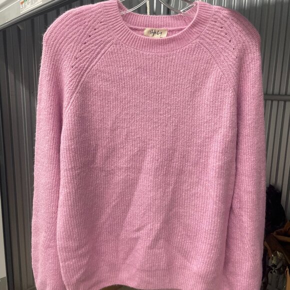 Style & Co. Pink Sweater Size L - Picture 1 of 3